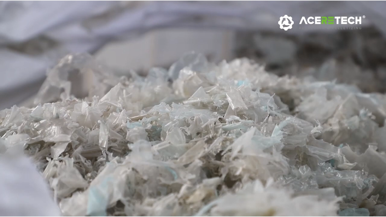 AWS-PE آلة إعادة تدوير الغسيل للأغشية البلاستيكية